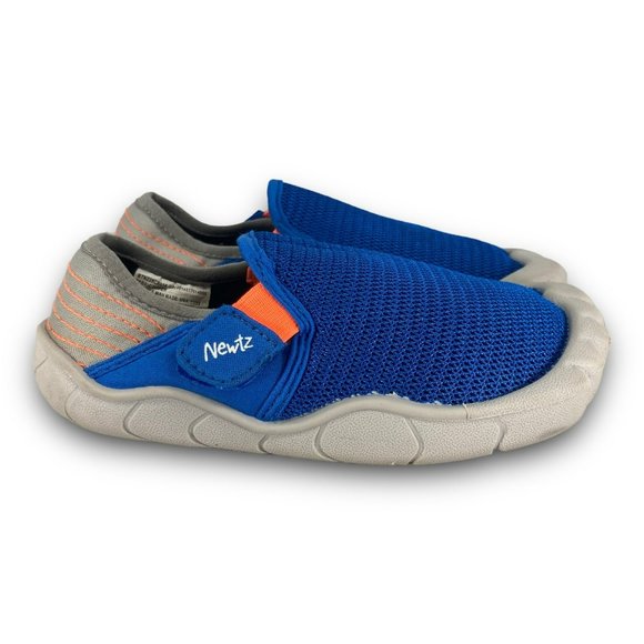 Newtz Slip On Mesh Water Shoes Blue Gray Toddler 11-12 - Picture 1 of 9
